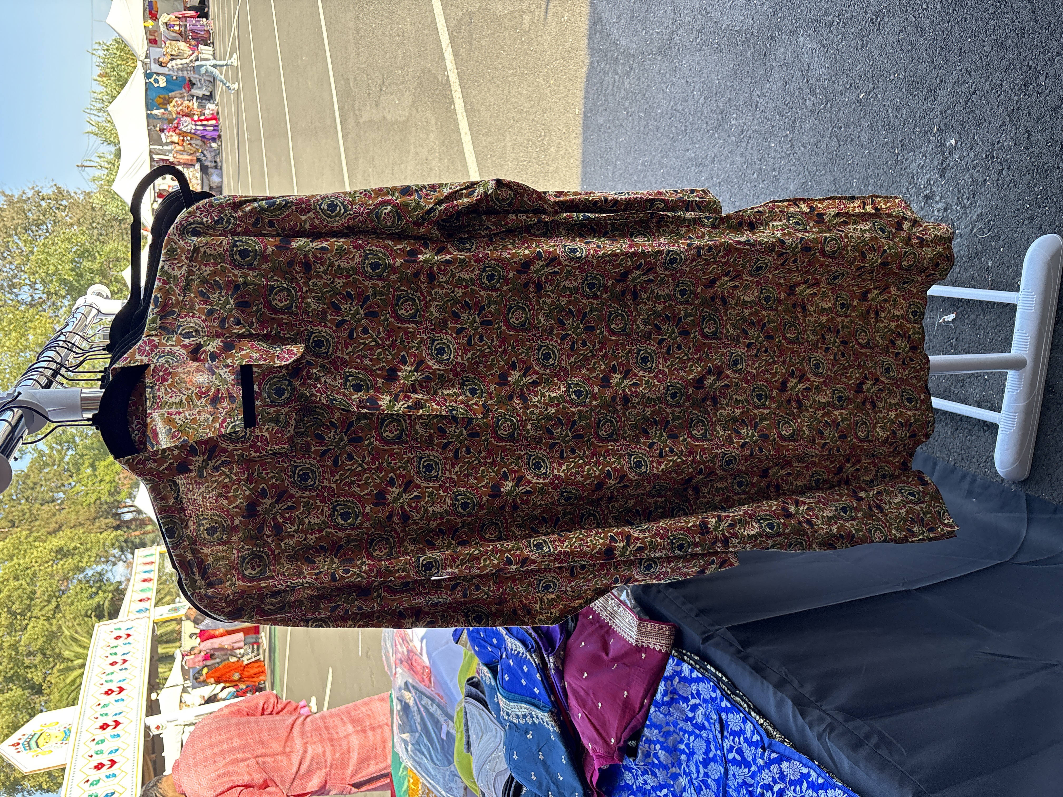 Bagru print pure cotton kurta